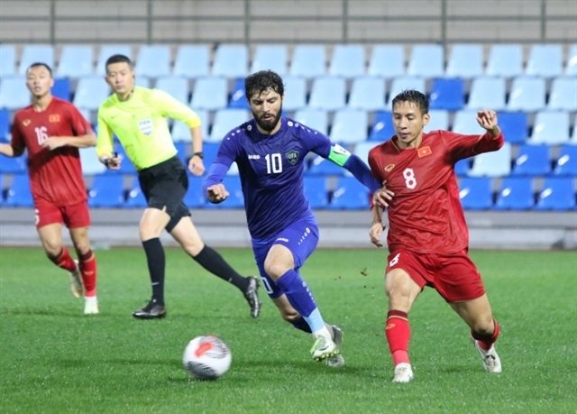 Vietnam lose to Uzbekistan in crowdless friendly